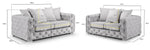 Kabul Sofa - Slate 3+2 Set - 190 x 170 cm 