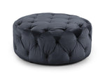 Kabul Footstool - Slate - 90 cm 