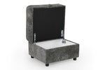 Calla Footstool - Grey - 64 CM 