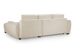 Lazur Sofabed - Cream Universal Corner - 253 x 173 CM 