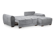Lazur Sofabed - Grey Universal Corner - 253 x 173 CM 