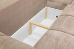 Lazur Sofabed - Mocha Universal Corner - 253 x 173 CM 