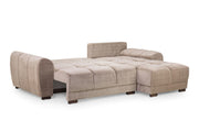 Lazur Sofabed - Mocha Universal Corner - 253 x 173 CM 