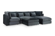 Knightsbridge Sofa - Slate U Shape Corner - 330 x 200 x 200 CM 