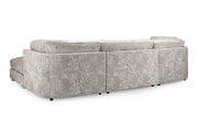 Bishop Fullback Sofa - Truffle U Shape Corner - 332 x 200 x 200 CM 