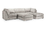 Bishop Fullback Sofa - Truffle U Shape Corner - 332 x 200 x 200 CM 