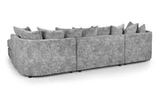 Bishop Scatterback Sofa - Platinum U Shape Corner - 332 x 200 x 200 CM 