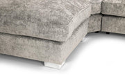 Bishop Scatterback Sofa - Truffle U Shape Corner - 332 x 200 x 200 CM 
