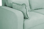 Angel Sofa - Blue Left Hand Facing Corner - 227 x 150 CM 