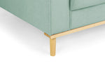Angel Sofa - Blue Left Hand Facing Corner - 227 x 150 CM 
