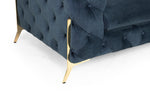 Bexley Chesterfield Sofa - Deep Ocean 2 Seater 