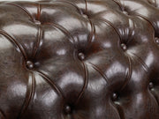 Old Bailey Chesterfield Sofa - Antique Brown 2 Seater - 173 CM 