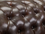 Old Bailey Chesterfield Sofa - Antique Brown Large Corner - 220 x 220 CM 