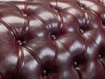 Old Bailey Chesterfield Sofa - Oxblood Red 2 Seater - 173 CM 