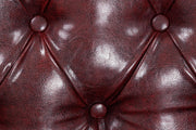 Old Bailey Chesterfield Sofa - Oxblood Red 3+2 Set - 215 x 173 CM 