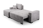 Andes Sofabed - Grey Left Hand Facing Corner - 239 x 140 CM 