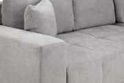 Andes Sofabed - Grey Left Hand Facing Corner - 239 x 140 CM 