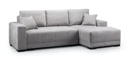 Andes Sofabed - Grey Right Hand Facing Corner - 239 x 140 CM 