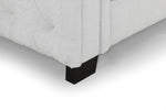 Grace Footstool - Light Grey 