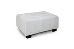 Grace Footstool - Light Grey 