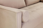Fuji Sofa - Plush Beige 4 Seater 
