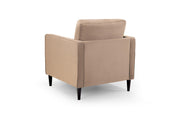 Fuji Sofa - Plush Beige Armchair 