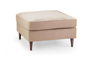 Fuji Footstool - Plush Beige 