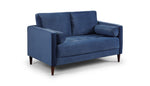 Fuji Sofa - Plush Blue 2 Seater 