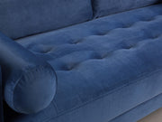 Fuji Sofa - Plush Blue 4 Seater 