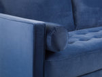 Fuji Sofa - Plush Blue Armchair 
