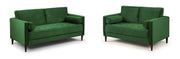 Fuji Sofa - Plush Green 3+2 Set 