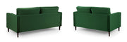 Fuji Sofa - Plush Green 3+2 Set 