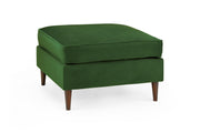 Fuji Footstool - Plush Green 