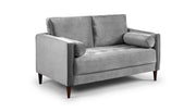 Fuji Sofa - Plush Grey 2 Seater 