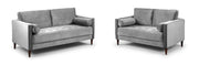 Fuji Sofa - Plush Grey 3+2 Set 