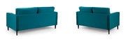 Fuji Sofa - Plush Teal 3+2 Set 