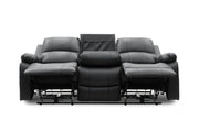 Grosvenor Electric Recliner Sofa - Black 3+2 Set