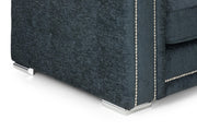 Midas Sofa - Charcoal 2 Seater - 166 CM
