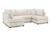 London Sofa - Beige U Shape Corner - 281 x 158 x 158 CM 
