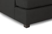 London Sofa - Black U Shape Corner - 281 x 158 x 158 CM 