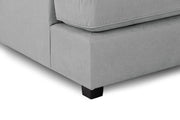 London Sofa - Grey U Shape Corner - 281 x 158 x 158 CM 