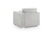 Olivia  Sofa - Grey Armchair - 106 CM