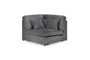 Kylie Modular Sofa - Grey Corner Piece - 110 x 110 CM 