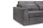 Kylie Modular Sofa - Grey Right Hand Arm Piece - 110 CM 