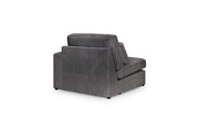 Kylie Modular Sofa - Grey Right Hand Arm Piece - 110 CM 