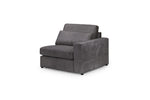 Kylie Modular Sofa - Grey Right Hand Arm Piece - 110 CM 