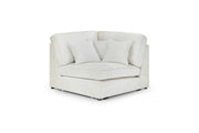 Kylie Modular Sofa - Ivory Corner Piece - 110 x 110 CM 