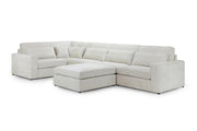 Kylie  Modular Sofa - Ivory Left Hand Arm Piece - 110 CM 