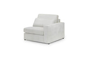 Kylie Modular Sofa - Ivory Right Hand Arm Piece - 110 CM 