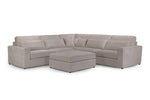 Kylie Modular Sofa - Mocha Right Hand Facing Corner - 218 x 308 CM 